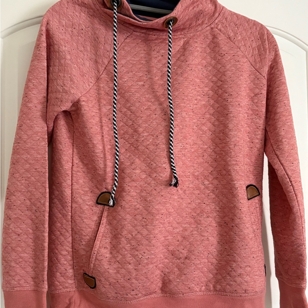 Maurice’s Pink Quilted Hoodie with Drawstrings